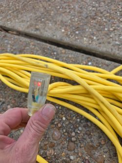 50 foot heavy duty 10/3 yellowjacket extension cords