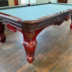 Pool Table 8ft ( Free Delivery & Set Up & New Color Felt Of Your Choice ) 