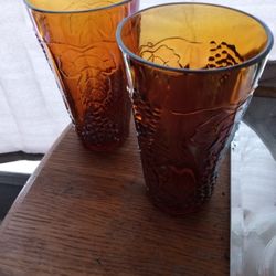 Carnival Glass Tumbler 