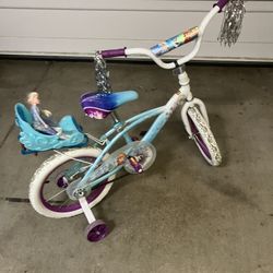 Used Elsa Disney Frozen Bicycle (16 Inch Tires)