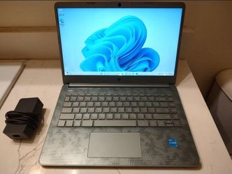 HP 14" Laptop - 11th Gen Intel Core i3 4.1ghz, 8gb DDR4, 2TB Nvme SSD, Gaming UHD GPU (GTA V, Fortnite), Windows 11, USB-C (2023 model!)