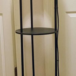 Floor Lamp 3 Display Shelves