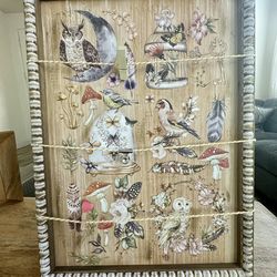 Fall Wooden Owl Lovers Wall Art Photo Board