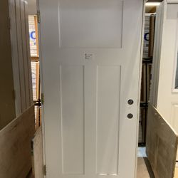 36” x 80” White Door - Discounted price!