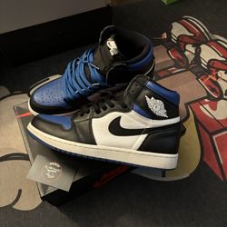 Jordan 1 Royal Toe Sz 9.5