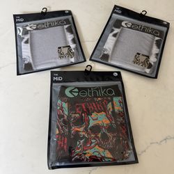 Ethika men’s large underwear, new, 3 pairs