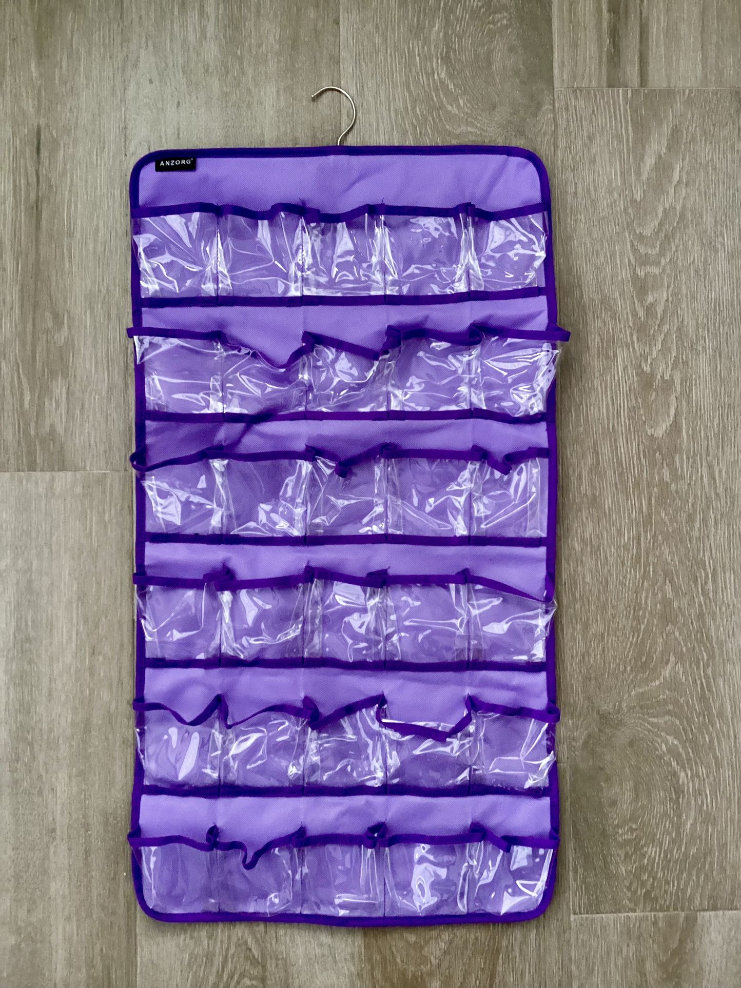 Hanging Jewelry Baby Shoes Organizer Closet Toddler Shoe Storage Holder for Kids Bow Socks Underwear