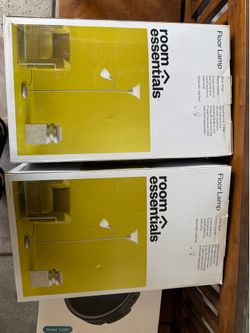 Floor lamp of Room Essentials with Adjustable reading lamp