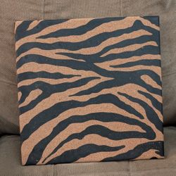 Zebra Cork Board
