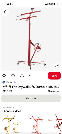 Sheetrock lift