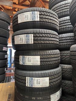 235/45/18 Kumho set of 4 brand New tires mounted and balanced included