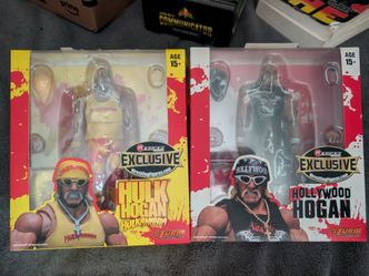 Ringside Collectables Hulk Hogan wrestling figures