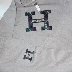 New Men's XL Tommy Sweatpants & Hoodie