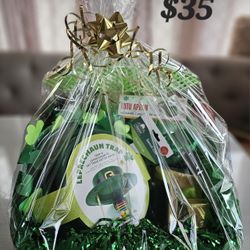 St Patrick's Day Basket For Young Girl