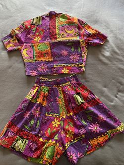 Matching Shirt and skirt pants size small