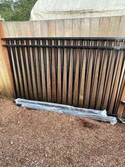 metal fence
