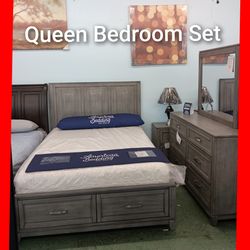 💥 Beautiful Queen Bedroom Set
