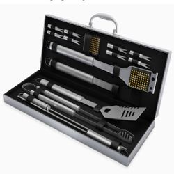 NEW Home Complete HC-1000 BBQ Accessories - 16 Piece Grill Set