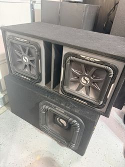 2-kicker 12” L7 Subs With Ported Box