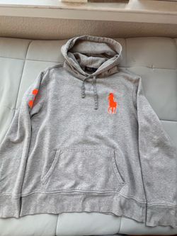 OG grey Ralph Lauren hoodie