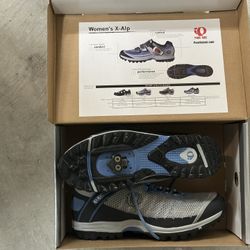 Pearl izumi cycling shoe X-Alp w/clips