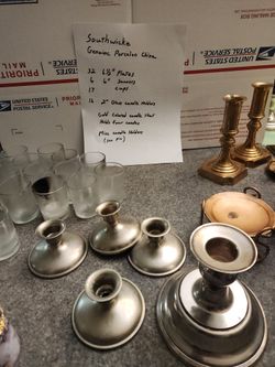 Southwick Genuine Porcelain China With Misc  Accessories