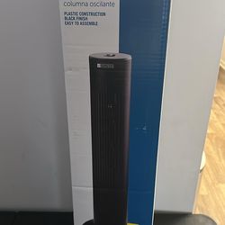 Ventilador de columna oscilante