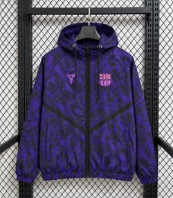FC Barcelona Kobe Windbreaker Jacket Purple