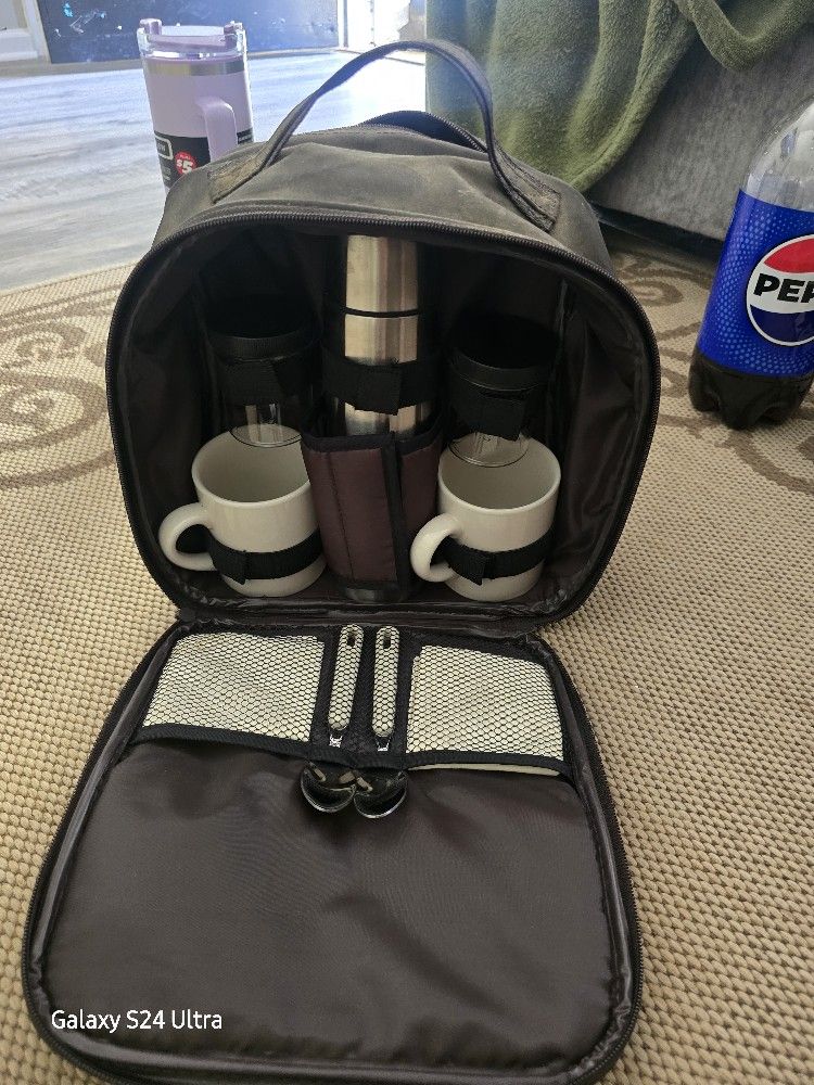 Gevalia Limited Edition Coffee Thermos Lunch Bag