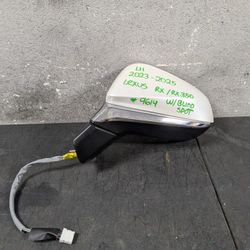 2023-2024-2025 LEXUS RX RX350 LEFT MIRROR W/BLIND SPOT OEM USED #9614