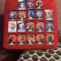 Disney Infinity Web Code Card Lot. 18 Total