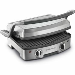 New! Calphalon Removable Plate Nonstick Countertop Grill HE600CG