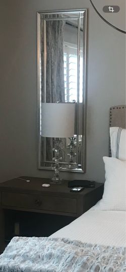 Set of 2 crystal table lamps white shade
