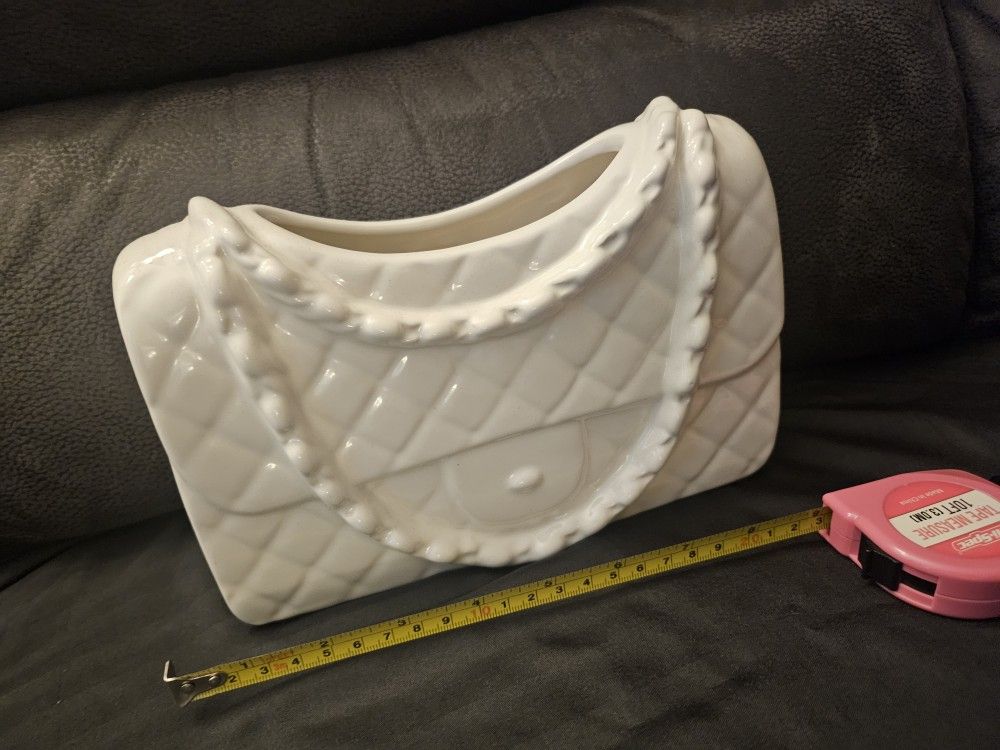 Purse Flower Vase