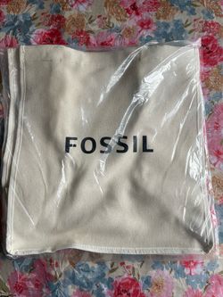 Fossil Canvas Tote Bag