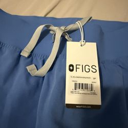 Figs Ceil Blue Scrub Pants Small Petite 