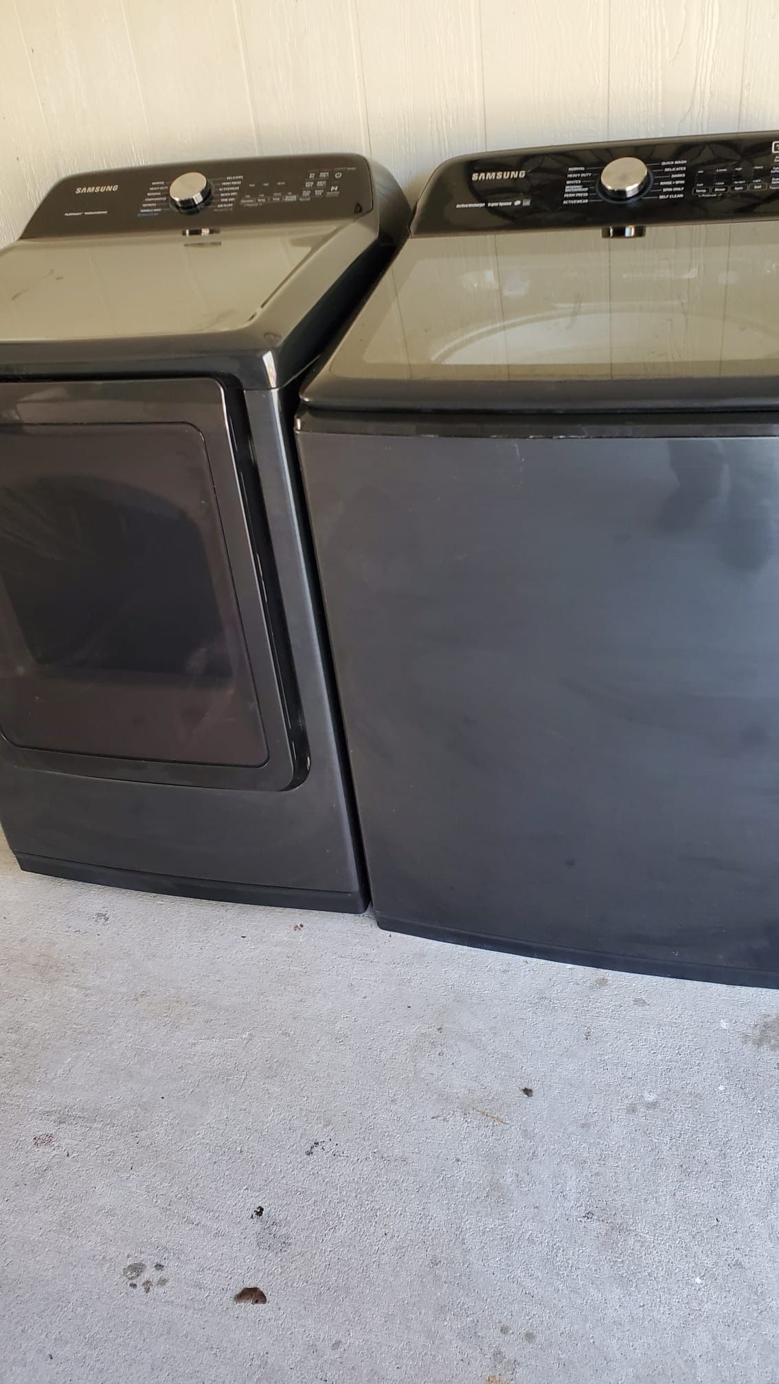 Samsung Washer and Dryer 