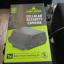 Defend Celluar Security Camera 