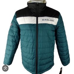 Eagles NFL Men's Sherpa Lined Winter Jacket