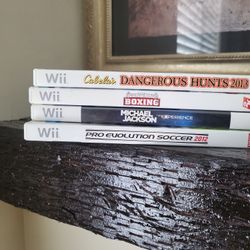 WII Nintendo Games