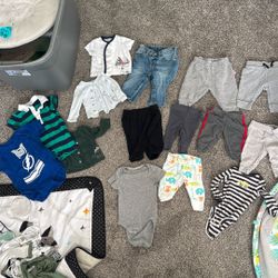 Newborn Boy Clothes Bundle 