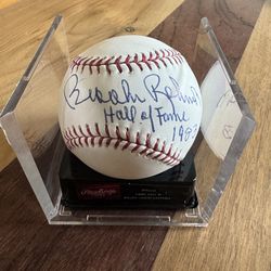 Autographed Baseball Brooks Robinson HOF