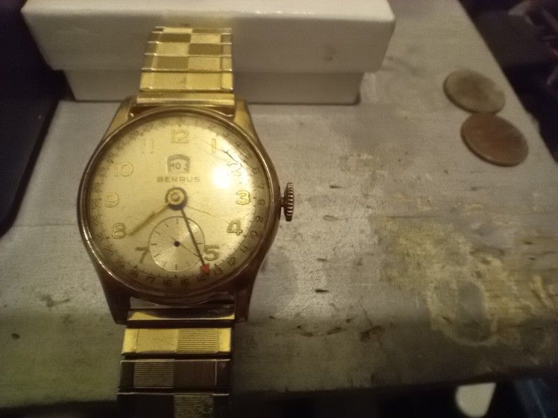 Benrus Calendar And Day Pointer https://offerup.com/redirect/?o=MTAuay5nb2xk Filled Missing Seconds Hand But In Working Condition Rare .