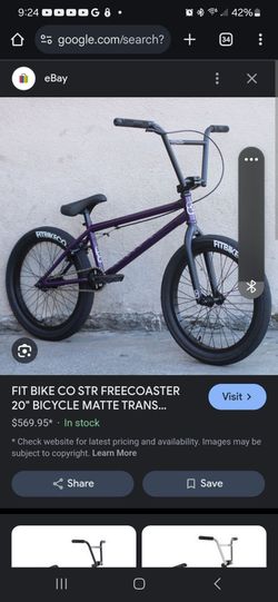 Fit Bike Co. 20' BMX bicycle Freecoaster
