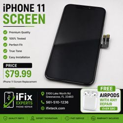 iPhone 11 screen