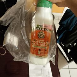 Garnier Fructis Plumping and Nourishing Conditioner with Watermelon Extract for Fine Hair 11.8 fl oz