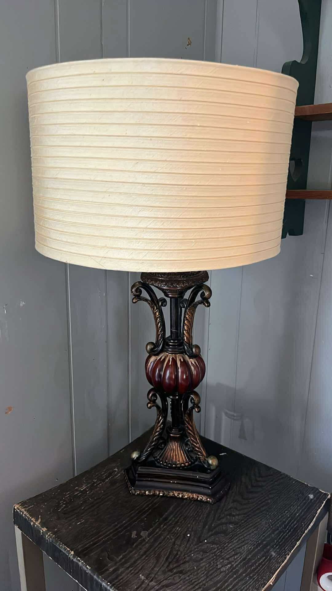 Lamp with shade