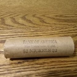 Obw Roll Buffalo Nickels 