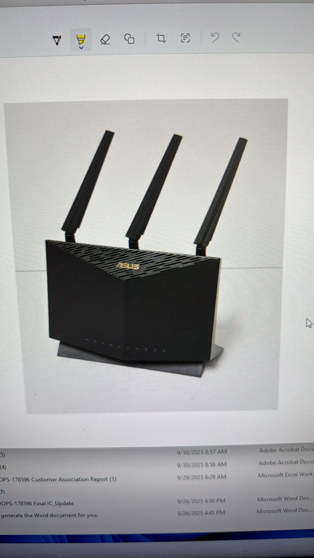 Used ASUS RT-AX86S Wi-Fi 6 Dual Band Router