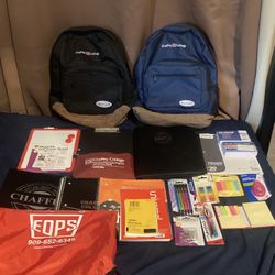 Back-to-School Supply Set – New Backpack + Chaffey College-Branded Supplies 